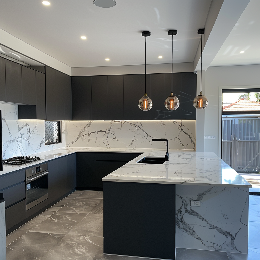 Plumbing professionals install high-quality kitchen fixtures with care in Naremburn homes.